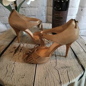 *NEW* Plenty by Tracy Reese Zora Open Toe Heels Shoes - #711006 - Size: (9)